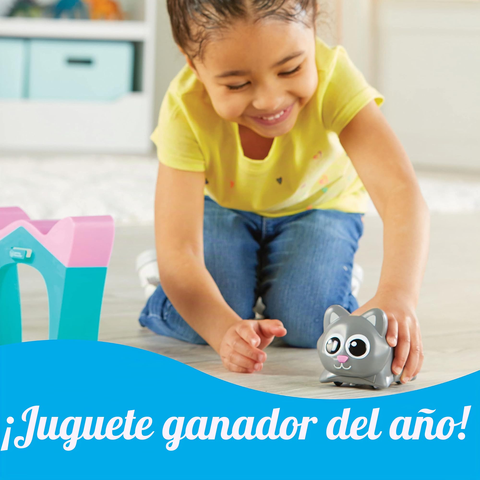 Learning Resources Animalitos codificadores : Scamper y Sneaker | Codificación para niños, juguetes electrónicos de aprendizaje y educación para preescolar STEM a partir de 4 años