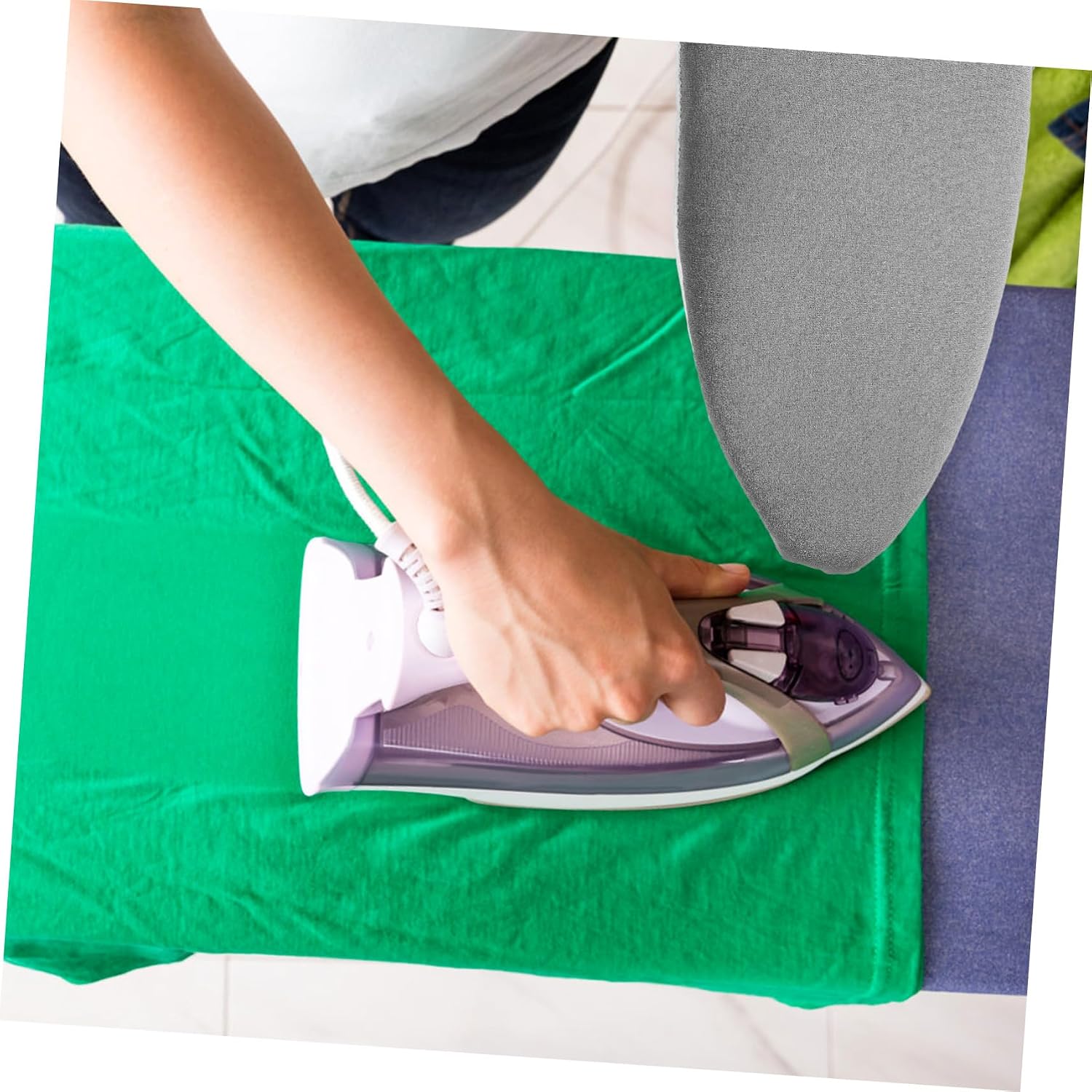 Pointed Ironing Mitt Large Sponge Waterproof Fabric for Jackets
