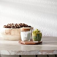 Vista 27 de Vela aromática con mecha de madera natural