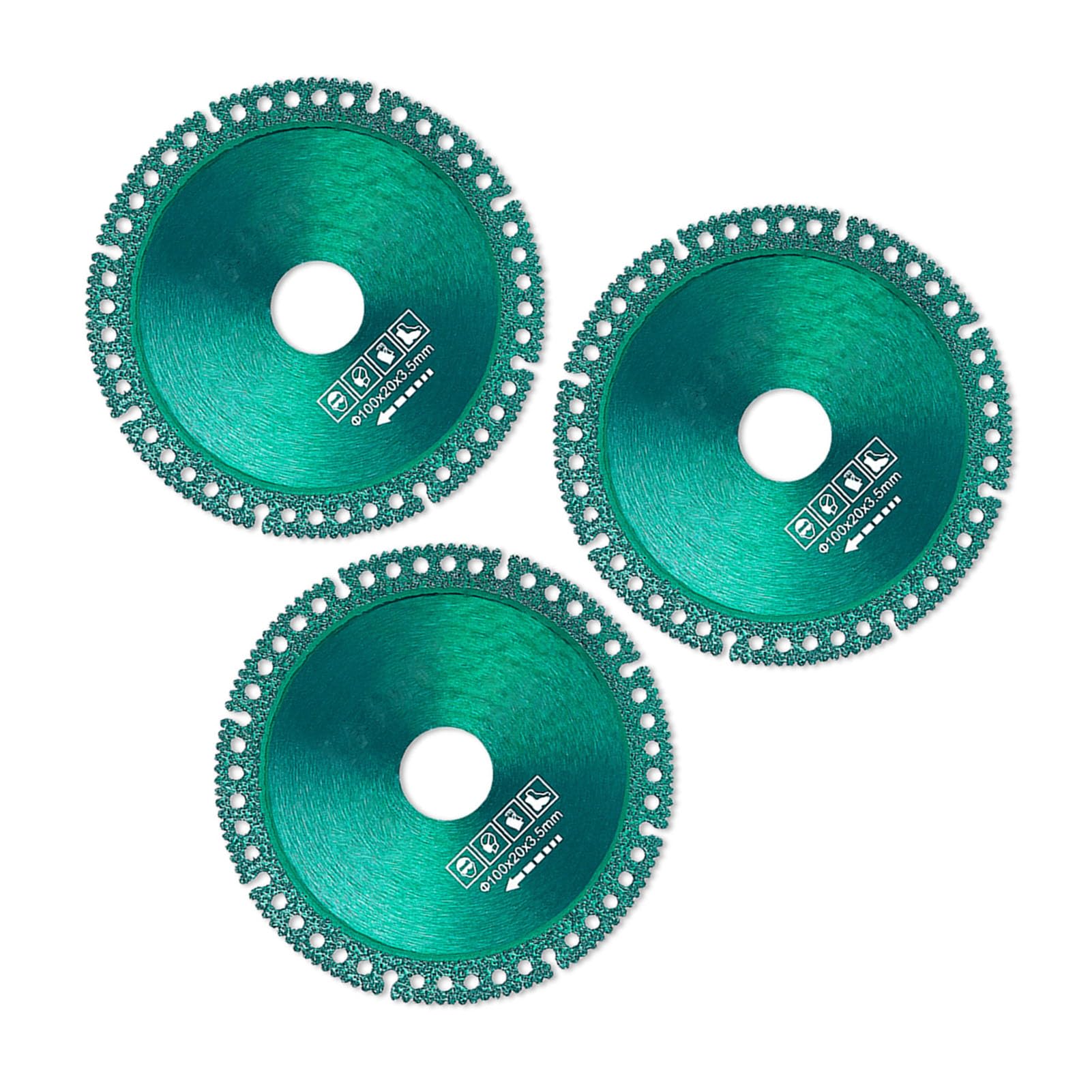 Cutting Disc for Ceramic PVC Pipe, Multifunctional and Smoothly Cutting Blade with Chip Removal, Ultra Thin Saw Blade (3PCS)