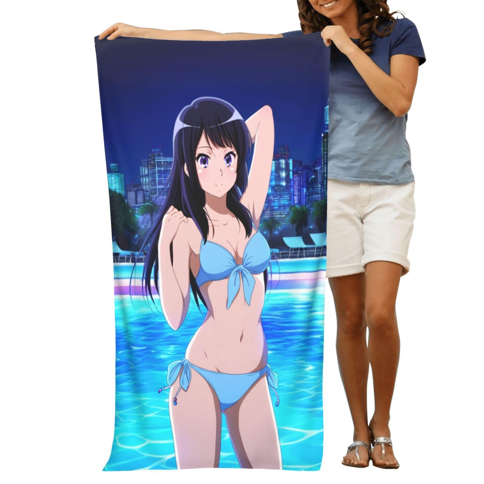 Amazon｜バスタオル 響け！ユーフォニアム 高坂麗奈 タオル パレオ
