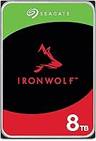 Seagate IronWolf 8TB NAS HDD - 3.5" SATA 6Gb/s 7200 RPM 256MB Cache, RAID Optimized for Multi-User Storage (ST8000VNZ04)