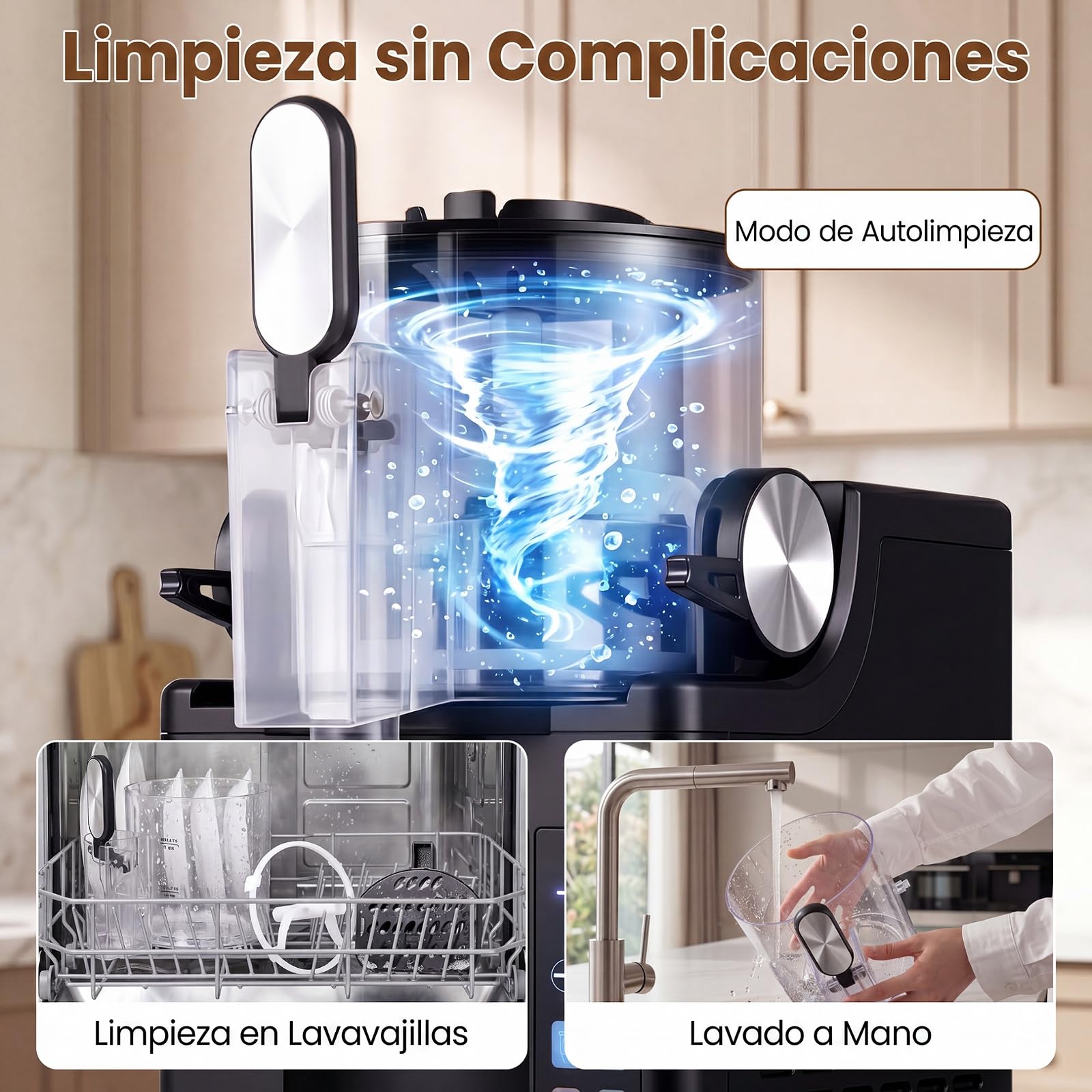 COSTWAY Máquina de Granizado,Capacidad de 1,5L, Pantalla LED | 4 Programas Preestablecidos, Máquina de Helada para Hacer Frappés, Batidos y Granizados con Alcohol