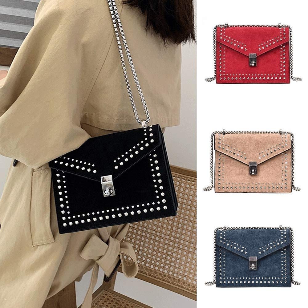 Bolsos de Hombro para Mujer Exfoliante de hombro Bolsos cuero Crossbody las mujeres del monedero mini bolsa la cadena bolsas mensajero bolso