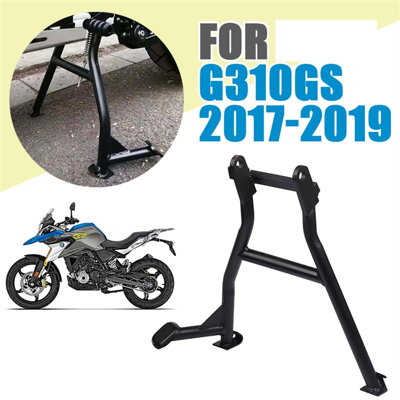 Motocykl podpórka stojak centralny wspornik parkingowy wspornika filaru, dla BMW, G310GS G310 G 310 GS 2017 2018 2019