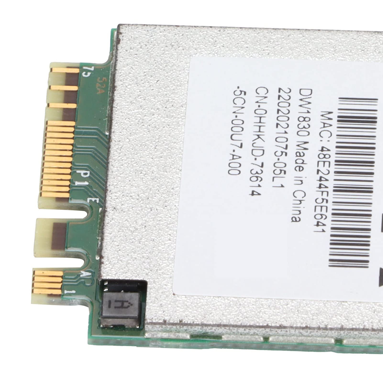 Jectse Scheda Wireless DW1830, Scheda di Rete per Computer Dual Band 2.4G/5G, Accessori per Computer di Rete, Plug And Play, Antenna da BT, per OS X/Linux/Windows