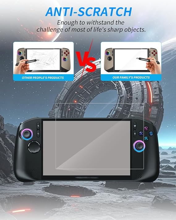 Screen Protector for Acer Predator Atlas 8 Handheld Game Console 8 inch, High Clarity Anti-Scratch Soft PET Film, 2 Pack