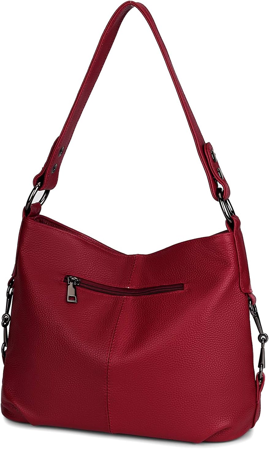 YALUXE Genuine Leather Shoulder Bags Stylish Hobo Handbags Purses Crossbody Bags for Women | Genuine Leather, Stylish - Image 7