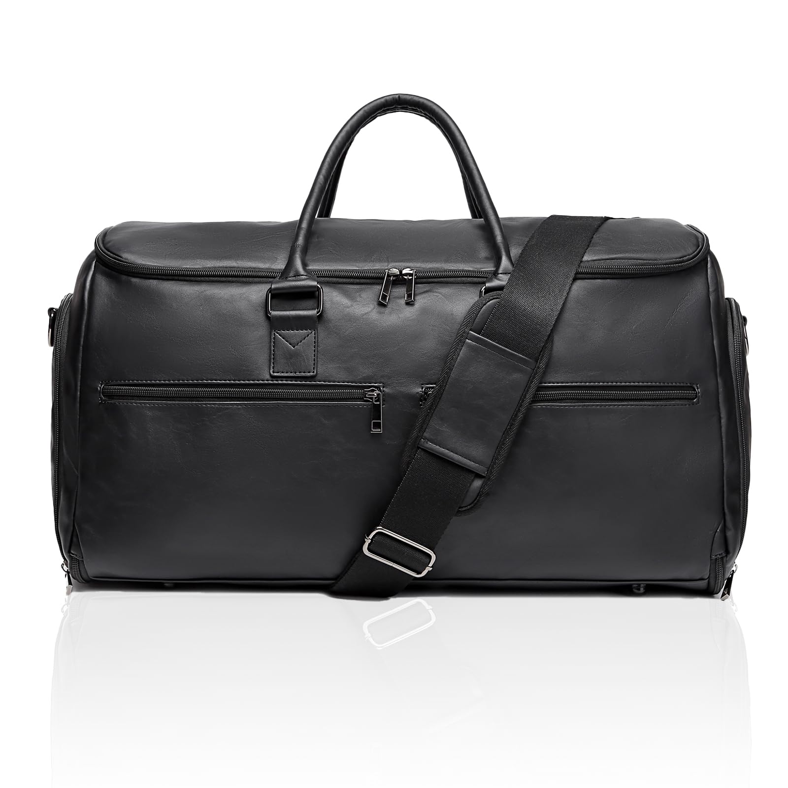 Carry On Garment Bag for Travel, Convertible Travel Garment Bag for Men Women, 2 in 1 Hanging Suitcase Suit Business Travel Bag