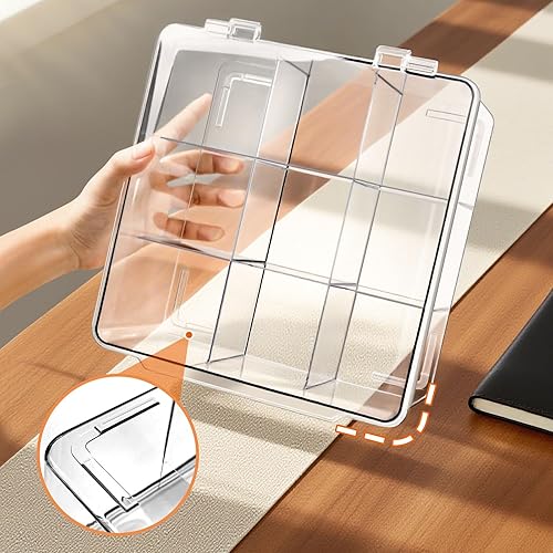 Miniatura 6 de Caja organizadora de cables y cargador con 10 bridas de alambre, caja de almacenamiento adaptadora, organizador de almacenamiento de cable de carga