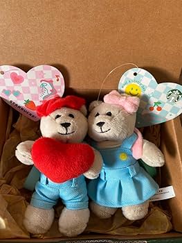 【韓国限定】 スタバ ベアリスタ 韓服キーホルダー 2個セット 韓国限定 スタバ スターバックス 韓服 ベアリスタ キーホルダー