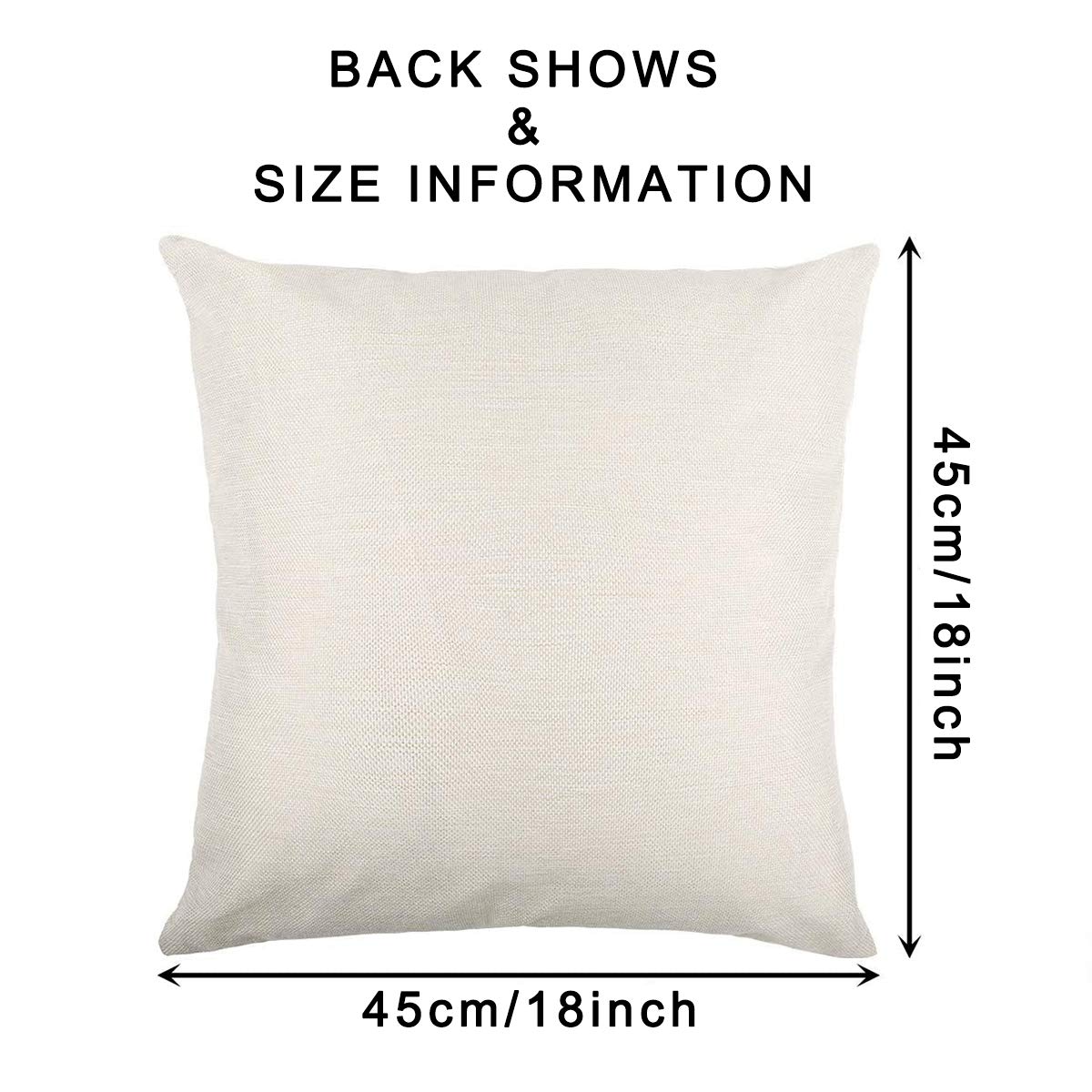 Océu Christmas Pillows Covers 18x18 Set of 4, Christmas Decorations