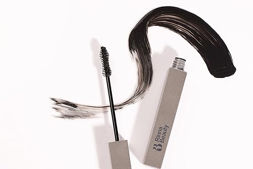 Miniatura 2 de Rinna Beauty Lash Out - Máscara negra azabache para volumen, longitud y rizos, contiene biotina, vitamina E y aceite de coco, vegano, libre de