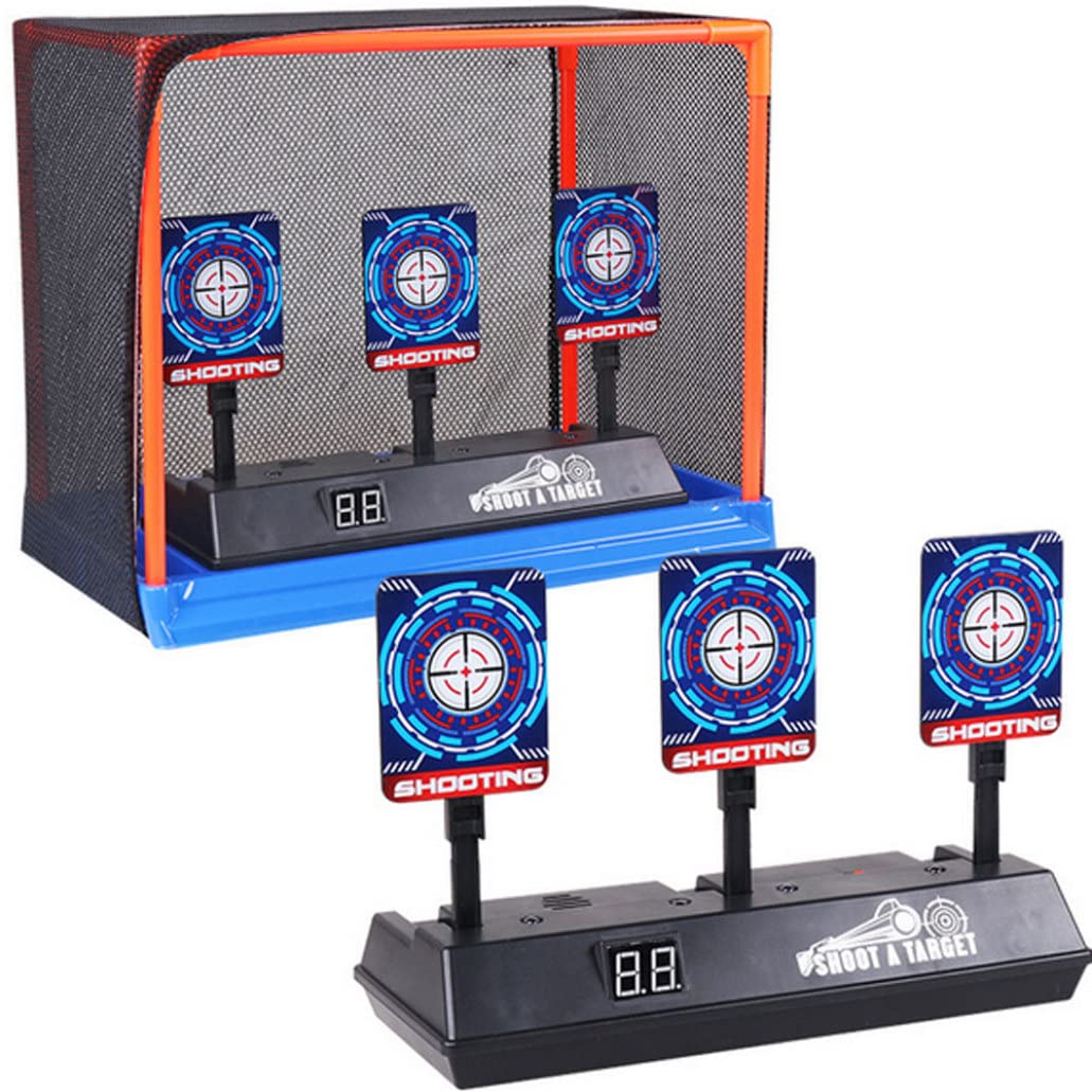 Giocattolo del Gioco di tiro|Bambini Che corrono bersagli da tiro Punteggio elettronico Reset Automatico Bersagli digitali per Gioco Giocattolo