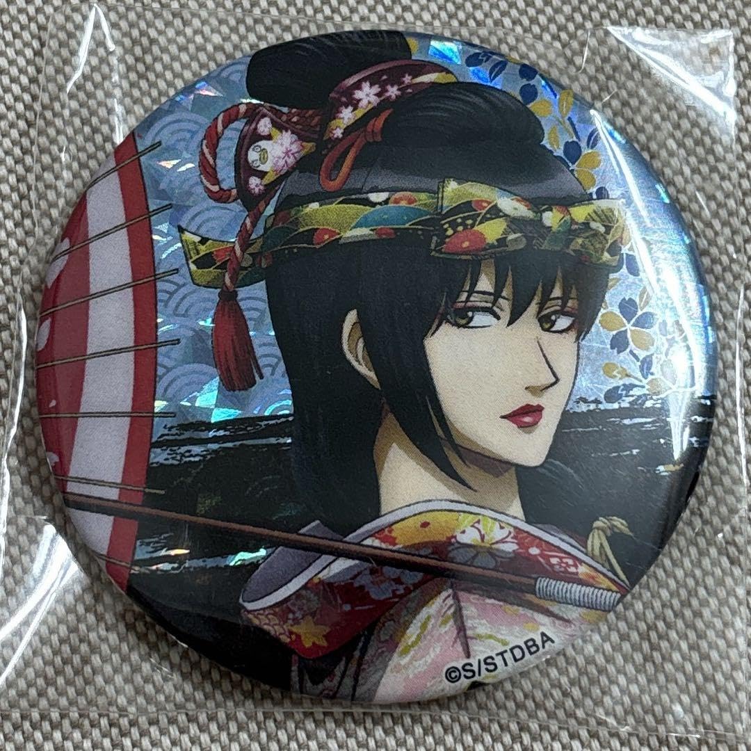 Amazon.co.jp: 銀魂 京都ブルルン滞在記 桂小太郎 缶バッジ 花魁 女装  