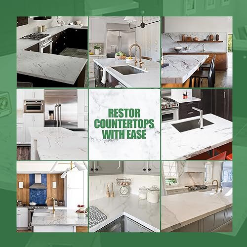 Miniatura 4 de Kit de reparación de encimera de cuarzo, kit de reparación de virutas de granito y mármol, kit de reparación de virutas de cuarzo, adecuado para