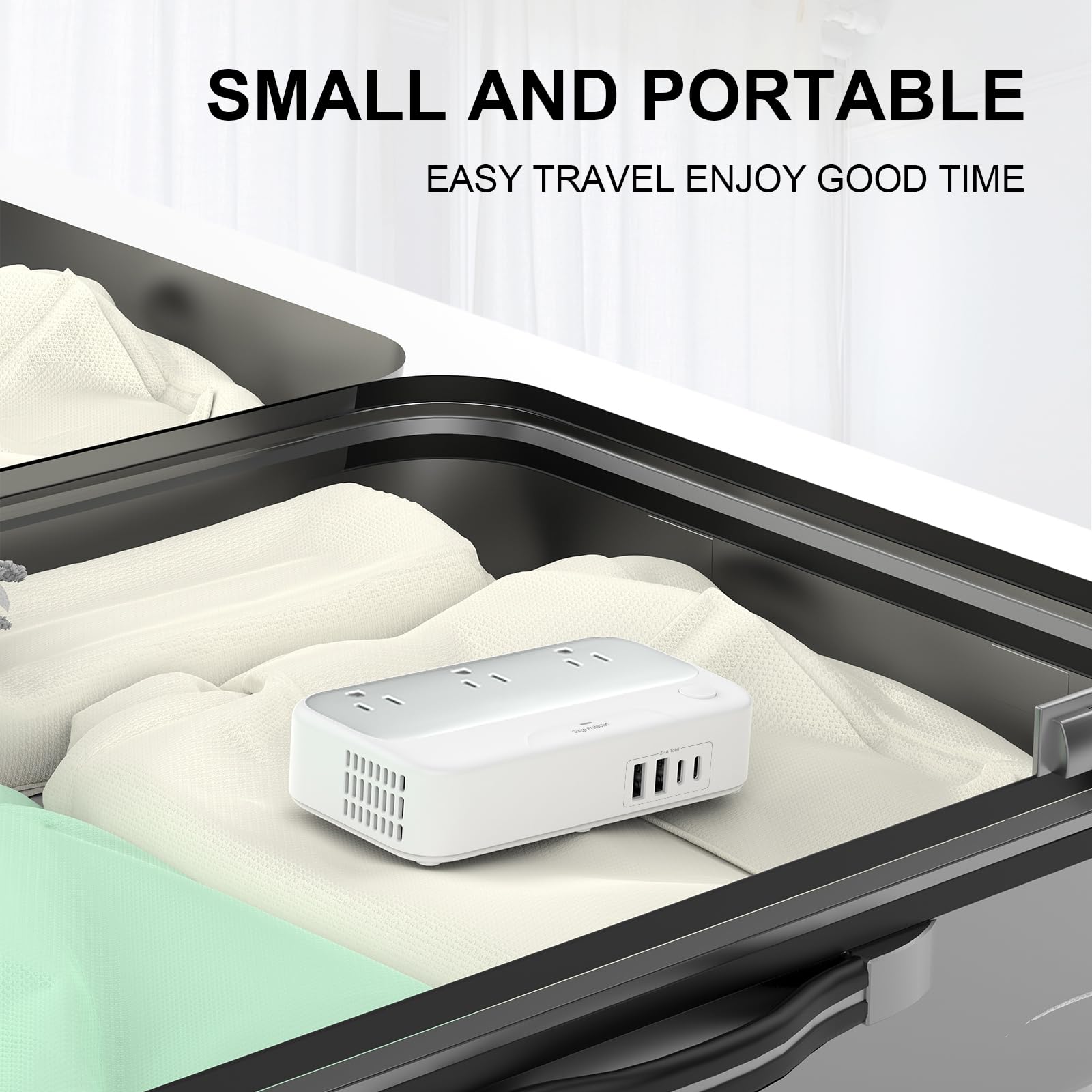 Convertitore di tensione universale da noi a Europa 220 V a 110 V Power Travel Converter Combo, adattatore europeo riduttore da 250 W 220 a 110 per Regno Unito Italia, Trasformatore da viaggio europeo