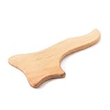 tuuli Accessories – Gua Sha Lymphatic Drainage Massager, Multi-Functional Lymphatic Massager Paddle for Arms, Legs, Back and More, Wooden Anti Cellulite Massager for Skin Health (