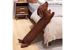 Enhopty: The Cudliest Giant Weenie Dog Plush Pillow for Comfort and Joy