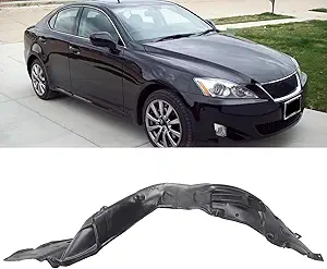 WANGRENL Front Right Inner Fender Liner for 2006–2008 Lexus IS250