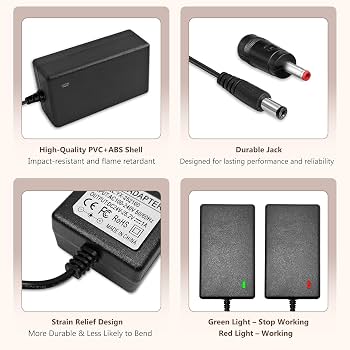 Amazon.co.jp: 24V-25.2V 1A マッサージガン充電器 Hypervolt