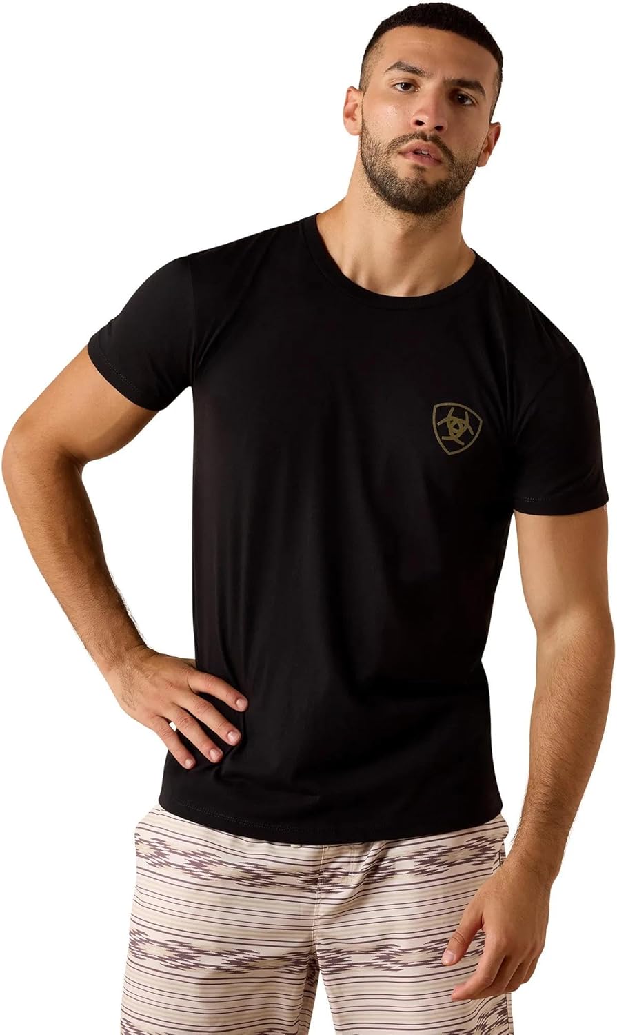 ARIAT Mens Banner Badge T-Shirt