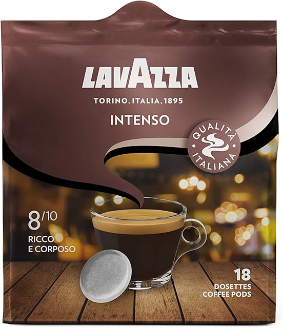 Lavazza Kaffee Pads - Intenso - 180 padów - opakowanie 10 sztuk (10 x 125 g)
