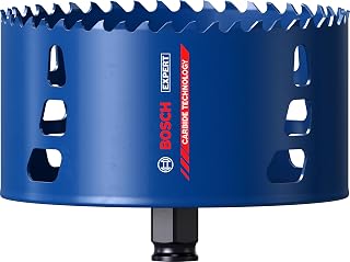 1x Expert Multi Material Power Change Plus Hole Saw (for Wood with Metal, Brick, Ø 127 mm, Professional Accessory Drill Driver)