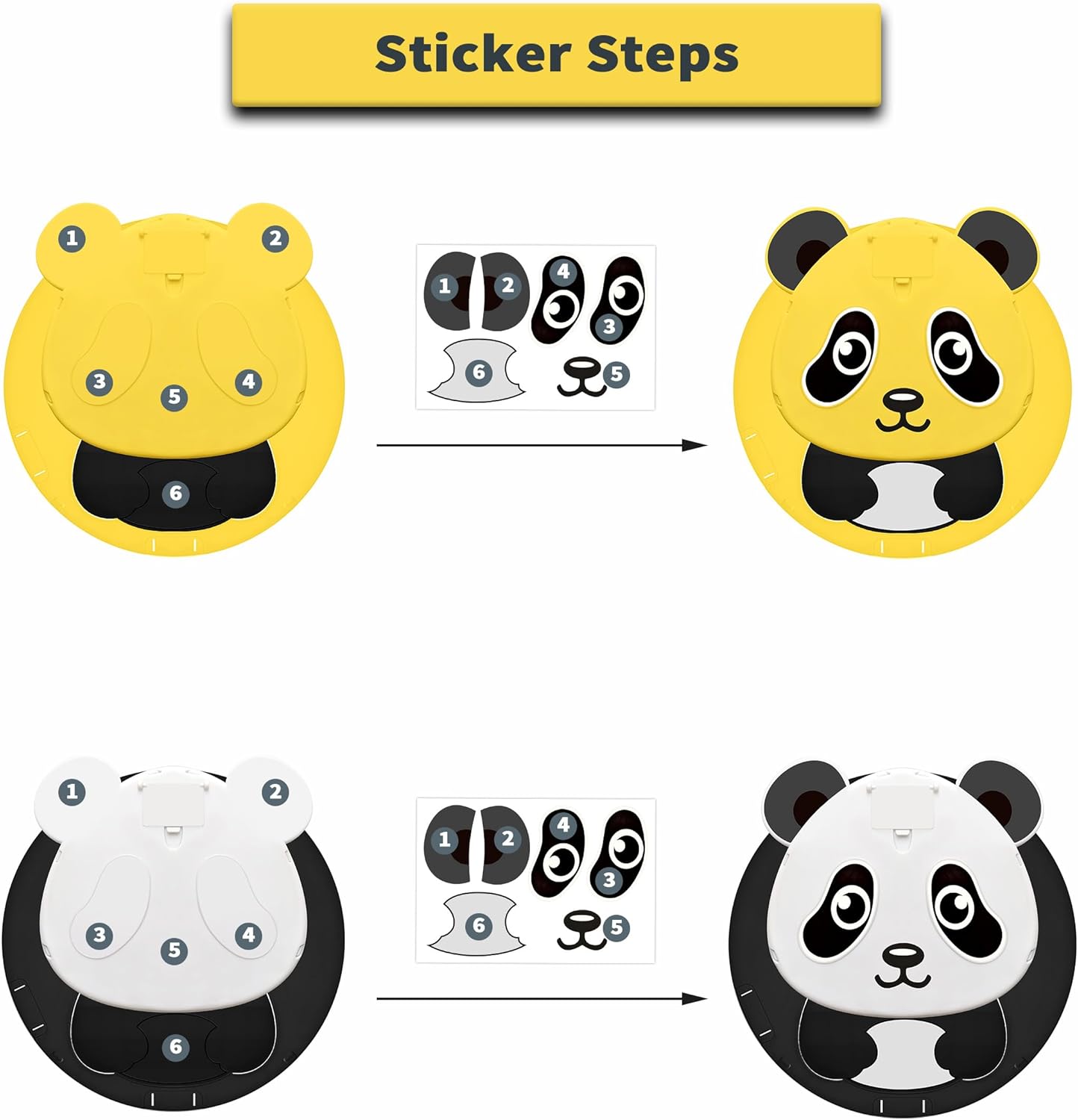 3 Packs Mouse Trap Bucket,Automatic Reset Flip Mouse Traps, Humane Rat Traps Indoor &Outdoor Use,5 Gallon Bucket Compatible,Reusable Mice Catching Tool