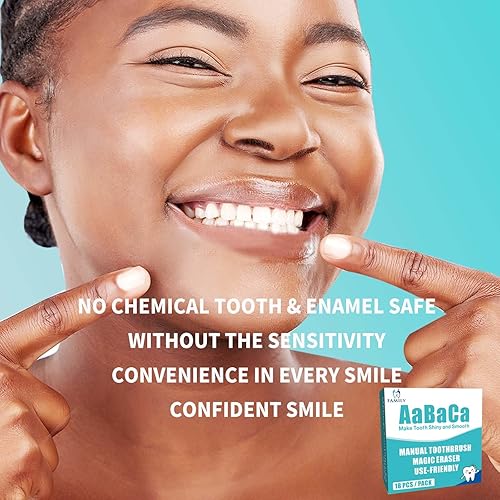 Miniatura 5 de Cepillo de dientes para blanquear los dientes, paquete de 2 unidades, 36 unidades, limpieza profunda, eliminar años, manchas superficiales, adecuado