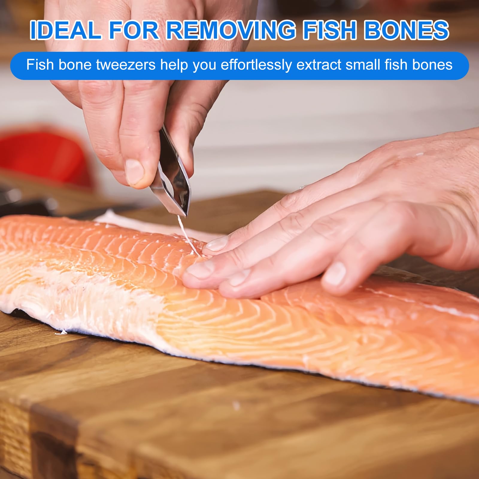 5 Pinzas De Cocina, Pinzas De Cocina De Acero Inoxidable, Pinzas Profesionales, Pinzas Para Espinas De Pescado, Pinzas De Acero Inoxidable, Tenazas De Acero Inoxidable, Para Decorar Alimentos — view 5