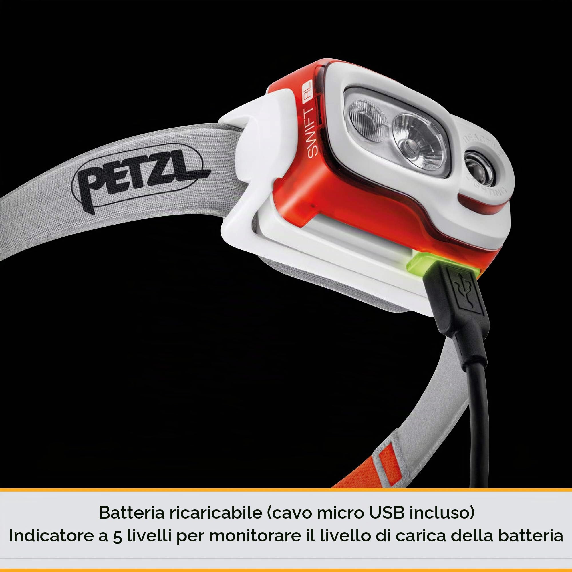 PETZL, Lampada SWIFT RL