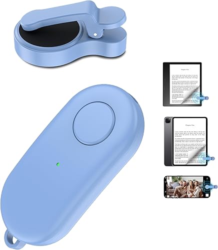 Miniatura 13 de Volteador de página remoto para Kindle Paperwhite, Kindle Oasis, Kobo eReaders, Kindle Clicker, accesorios de volteo de página para iPhone, iPad,