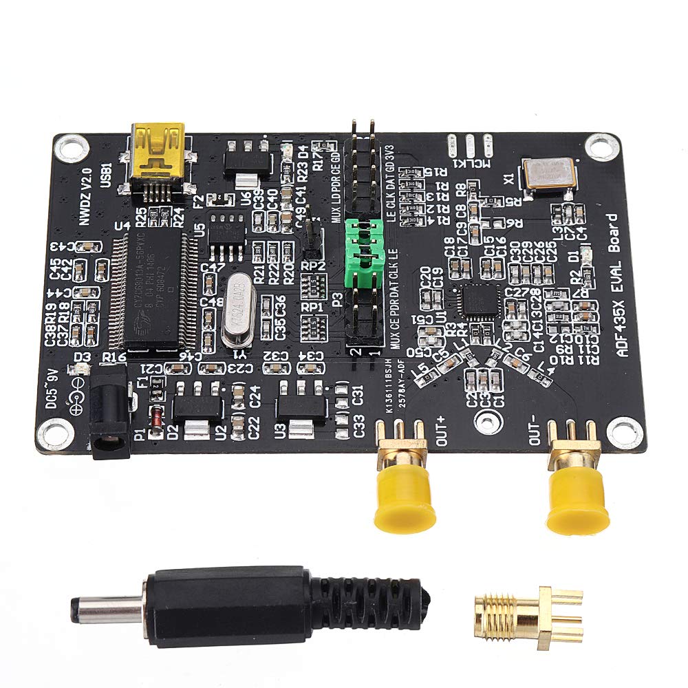 Adf4350 / Adf4351 Placa De Desarrollo 35M-4.4G Fuente De Señal Software De Pc Punto De Control Frecuencia Salto De Barrido - Adf4350