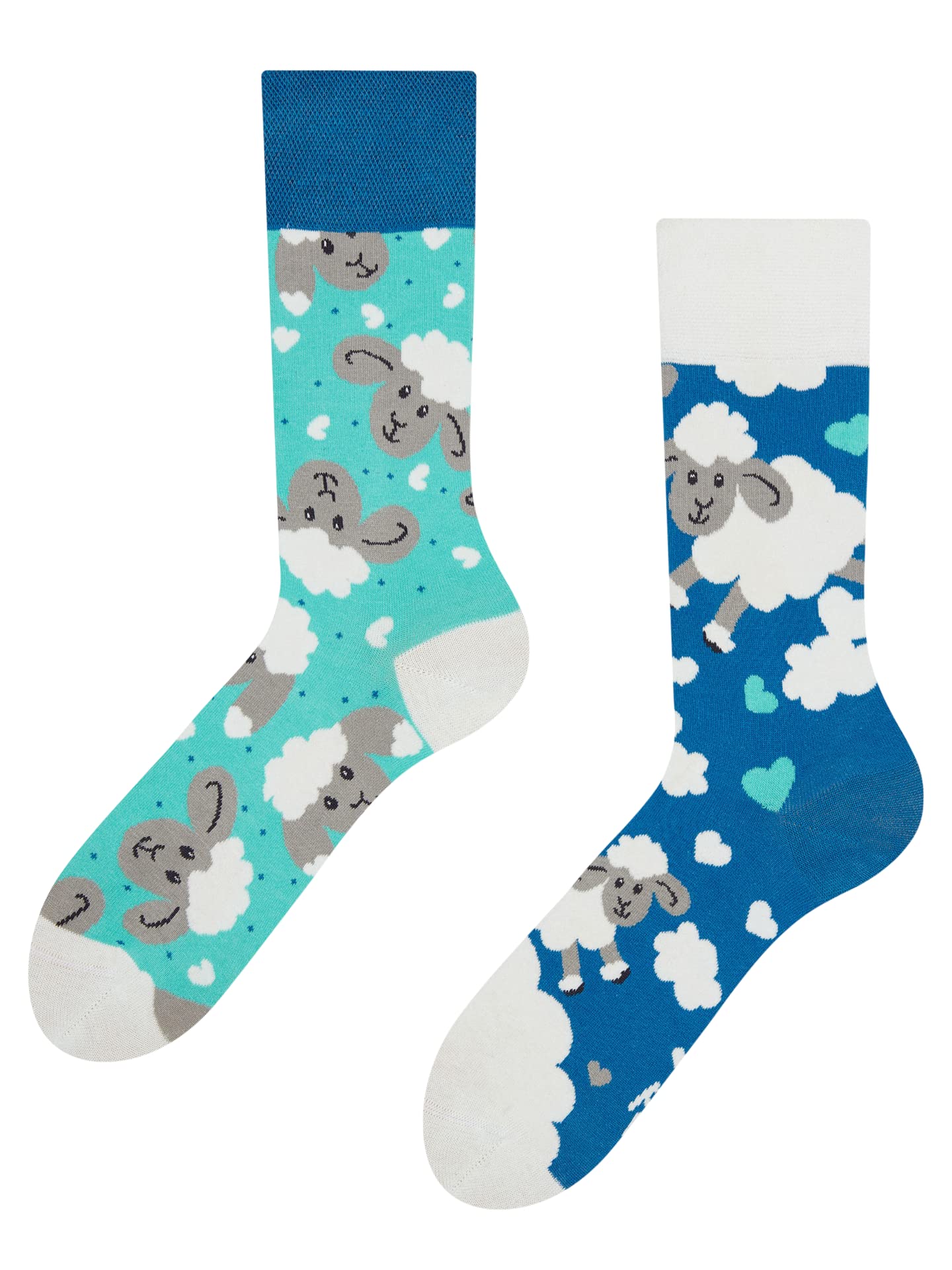 Dedoles Socken Unisex Damen Herren & Kinder Baumwolle viele lustige Designs Fussball Fahrrad Pferde Pflanzen Feuerwehr Geschenk links rechts verschieden