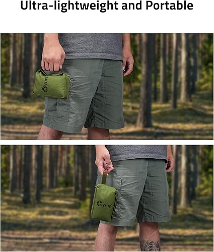 Miniatura 5 de CVLIFE Hunting Gun Holders Pre-Filled Shooting Rest Bag Squeeze Bag Shooting Bag Long Range Rifle Rest, Shooting Sand Bags for Rifles for Outdoor,