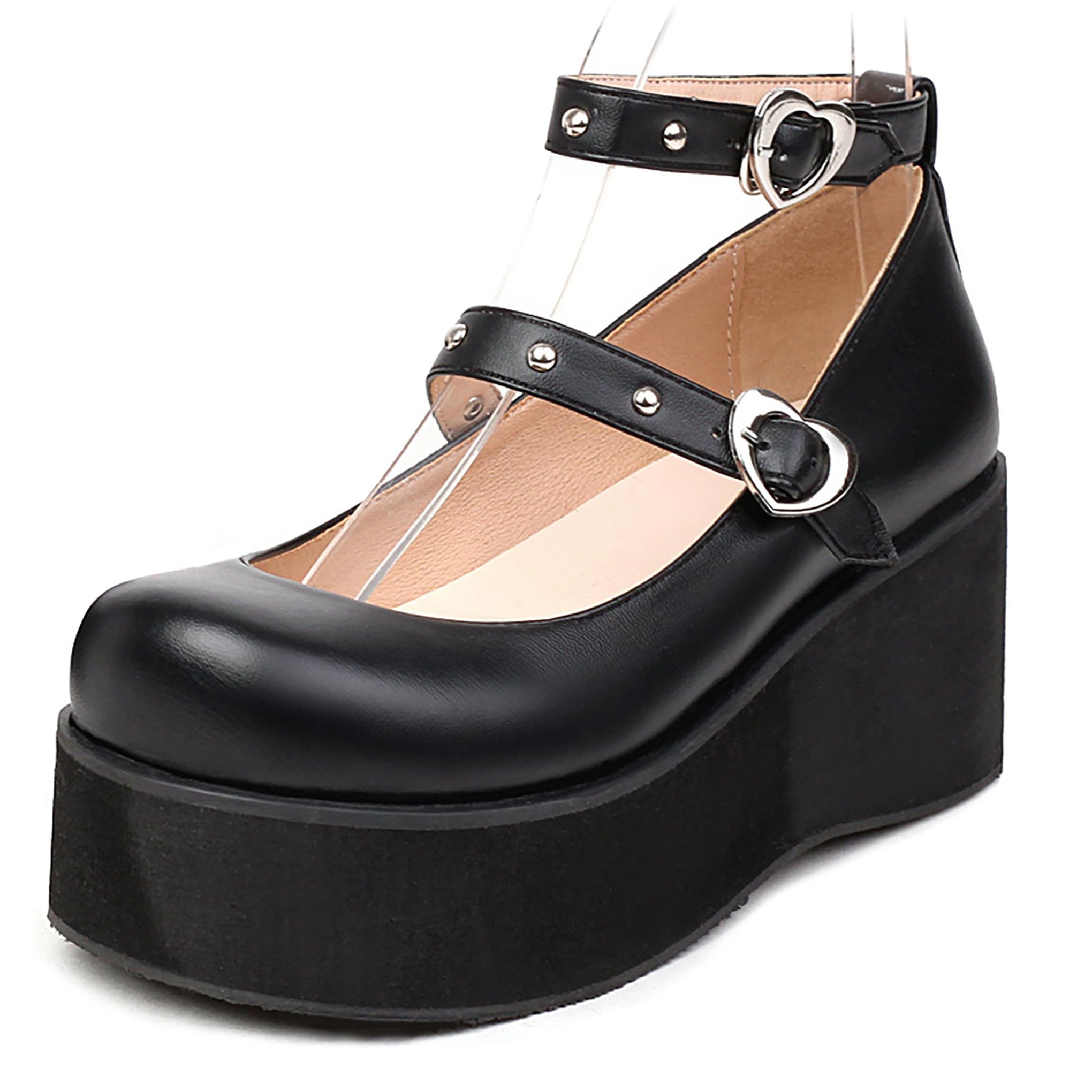 Bviennic Zapatos Merceditass Mujer Talla 33.5-43