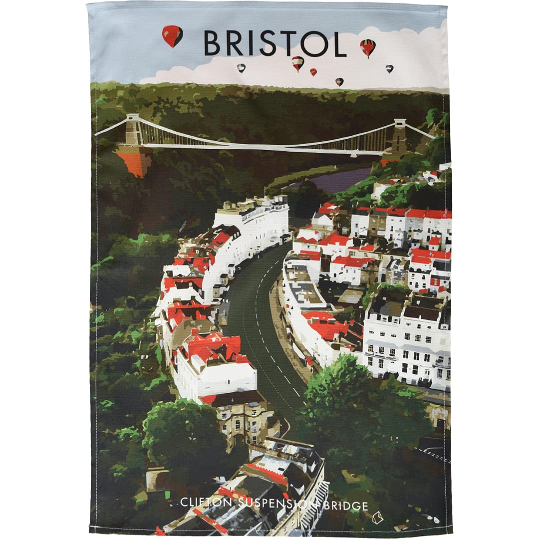Town Towels Bristol - Clifton Suspension Bridge Tea Towel