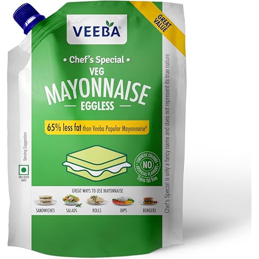 Veeba Eggless Mayonnaise 875g