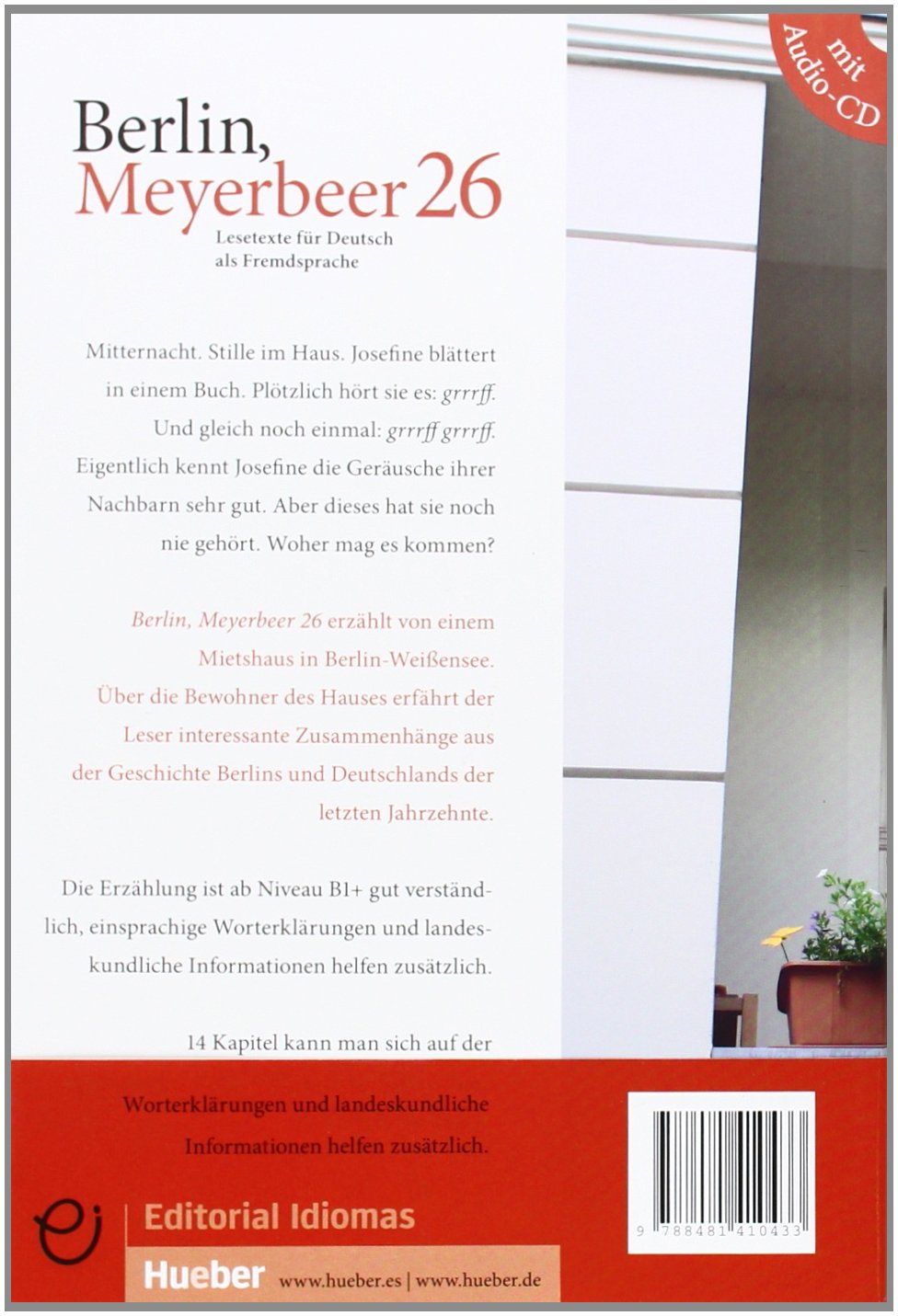 BERLIN, MEYERBEER 26 Libro+CD (Lecturas Aleman)