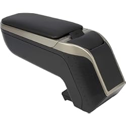 Cofre Opel Astra RATI ARMSTER 2 Apoyabrazos Específico Negro/Gris para Opel Astra H (04-13), con compartimento de Almacenaje y Abatible