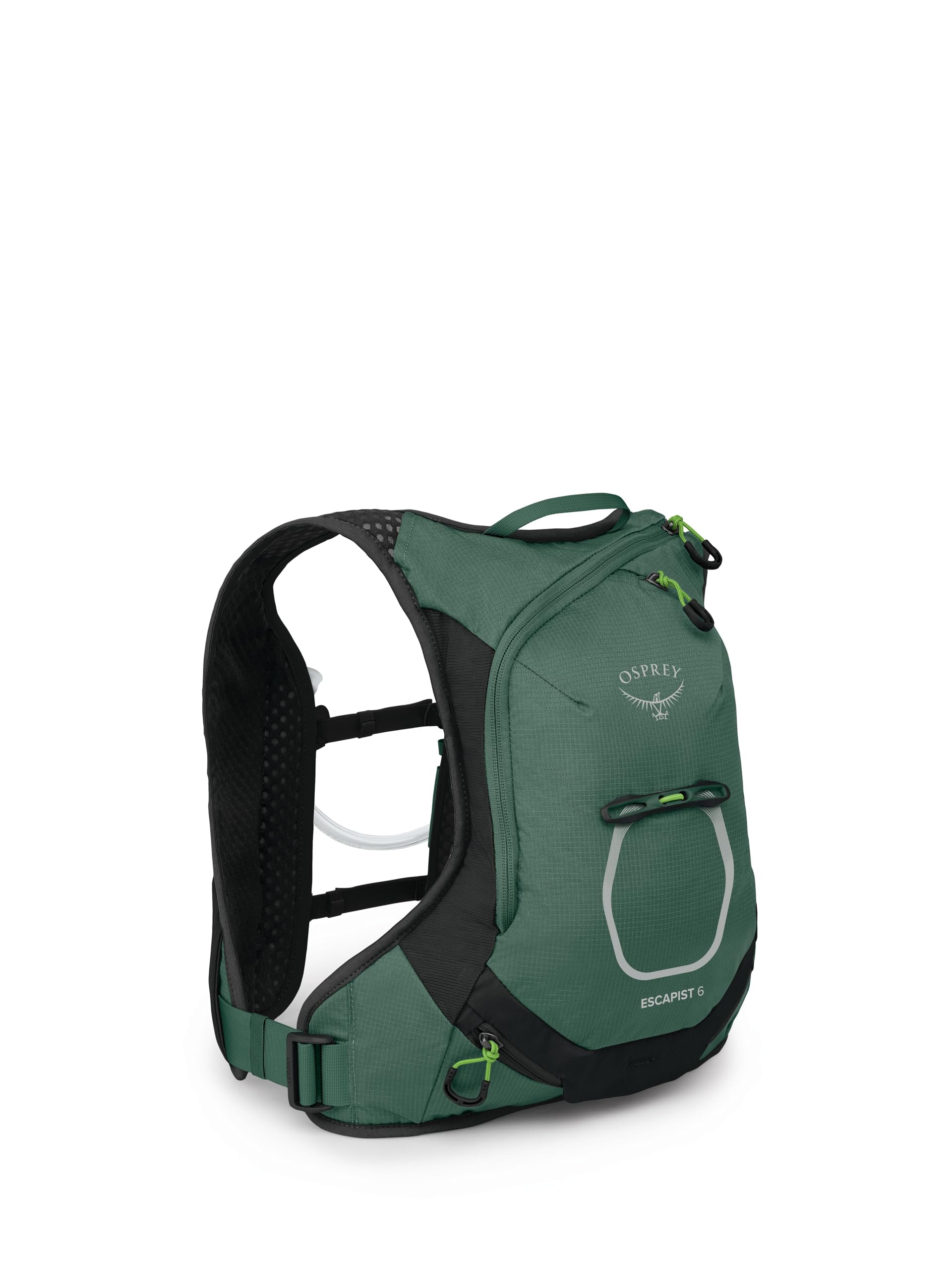 Osprey Escapist Velocity Sac à dos d'hydratation avec réservoir Hydrualics Vert toundra Taille S/M 6 l, Vert toundra, Small/Medium, Gilet d'hydratation pour vélo