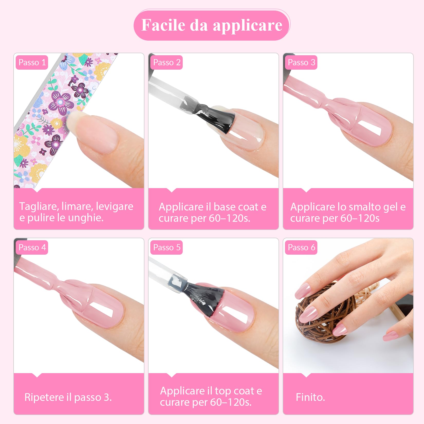 VANREESA Kit Semipermanente Unghie, 24 Colori Kit Unghie Gel Completo con 36W Lampada U V e Base Top Coat Arancione Verde Viola Smalto Semipermanente Set Manicure per Principianti Regalo per Le Donne