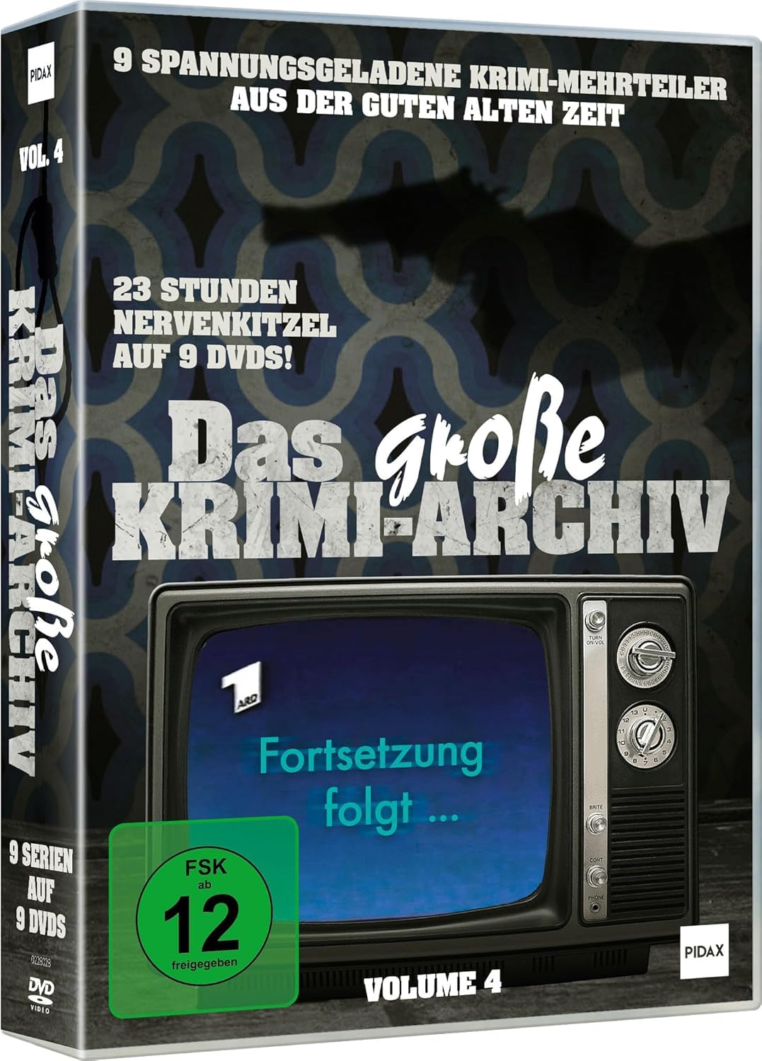 Das große Krimi-Archiv Teil 4 – 9 fesselnde 90er-Krimis + Bonusfilm – Action & Spannung in hochwertiger DVD-Sammleredition – Must-have für Liebhaber guter Filme [9 DVDs]