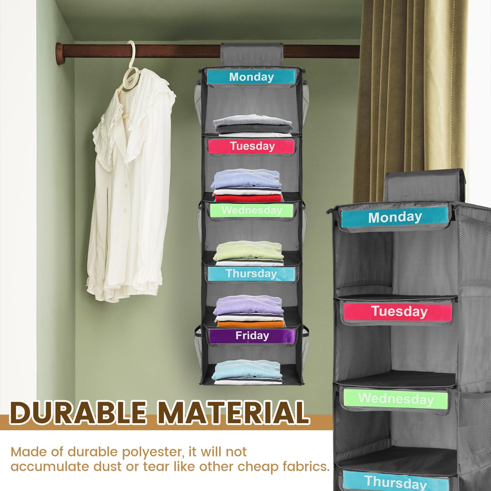 ORGANISATEUR DE TIROIR Armoire De Rangement Pour Vêtements Séparateur De Tiroirs Pour Chambre à