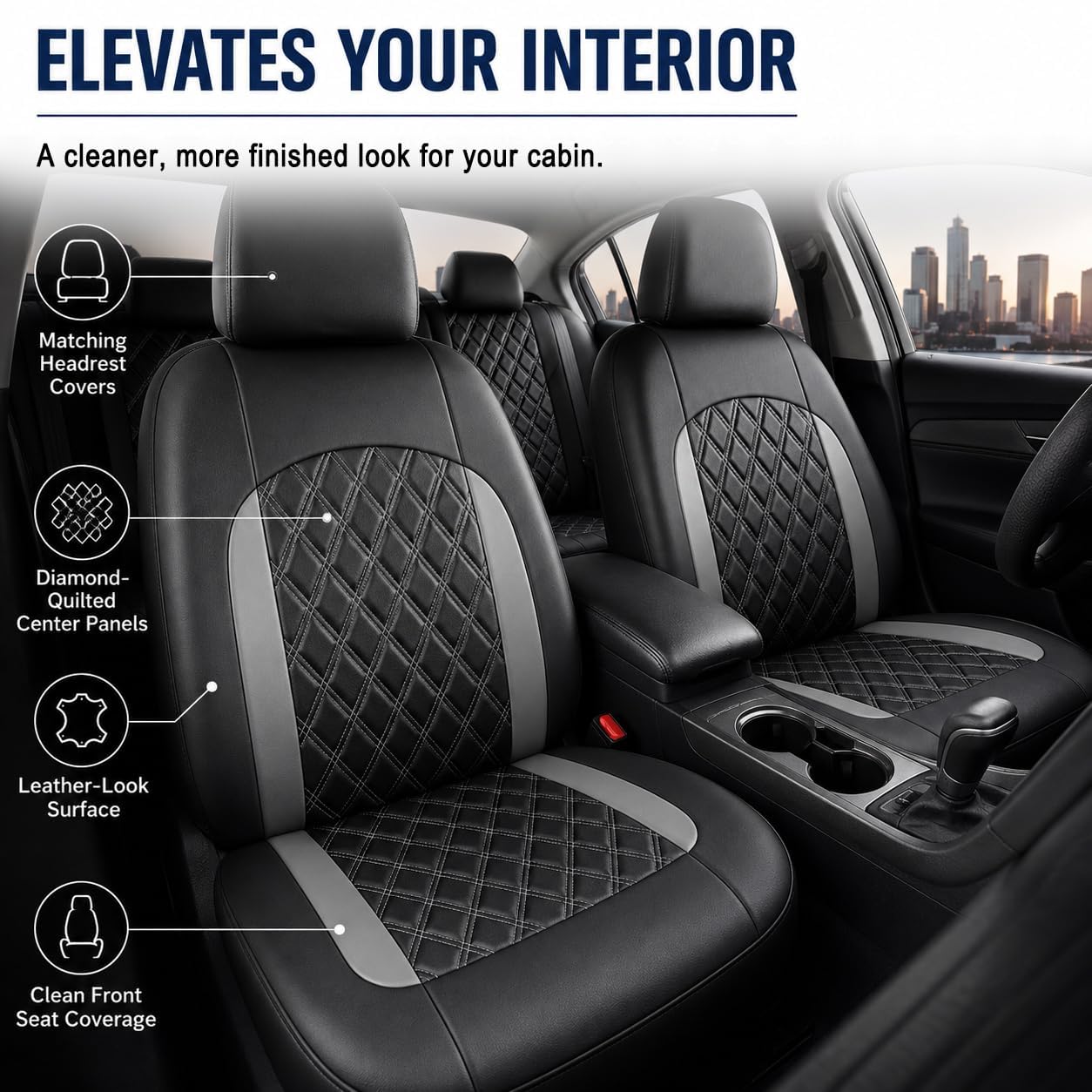 Fundas Asientos Coche PU para BMW Serie 1 E87 F20 E46
