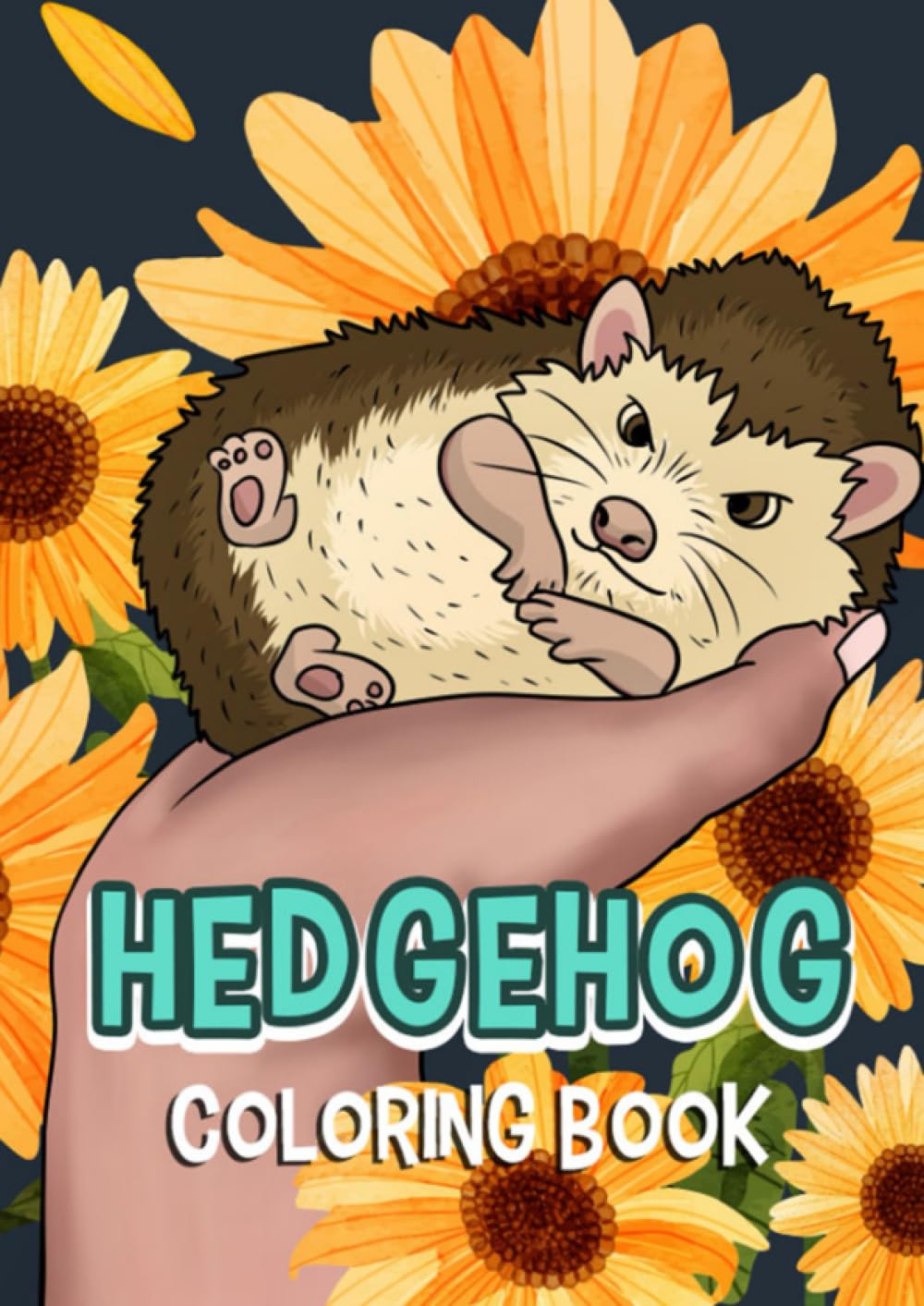 Hedgehog Coloring Book for Animal Lovers