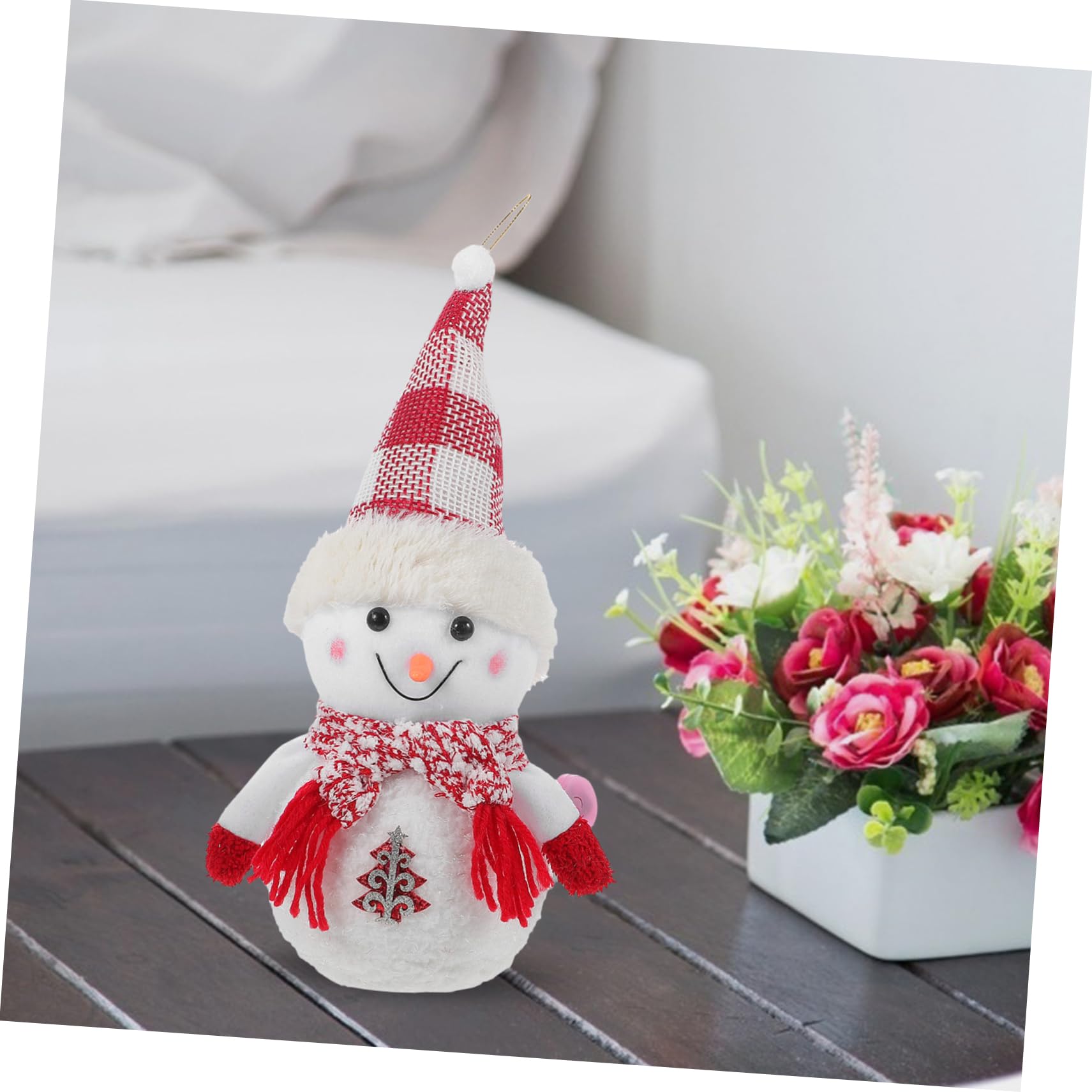 Amazon.co.jp: NUOLUX 雪だるま 置物 クリスマス 飾り スノーマン 人形