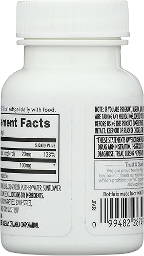 Miniatura 2 de 365 by Whole Foods Market, Co Q10 100 Mg, 30 cápsulas blandas