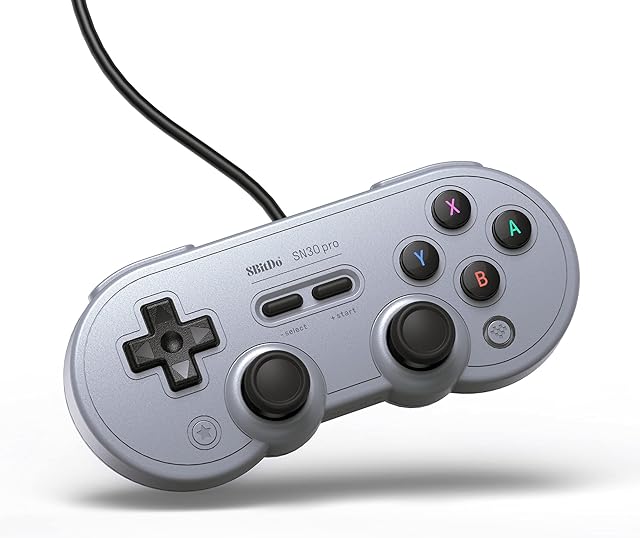 8Bitdo Sn30 Pro USB Gamepad (Gray Edition) - PC